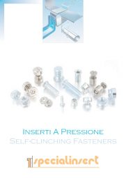 Inserti a pressione